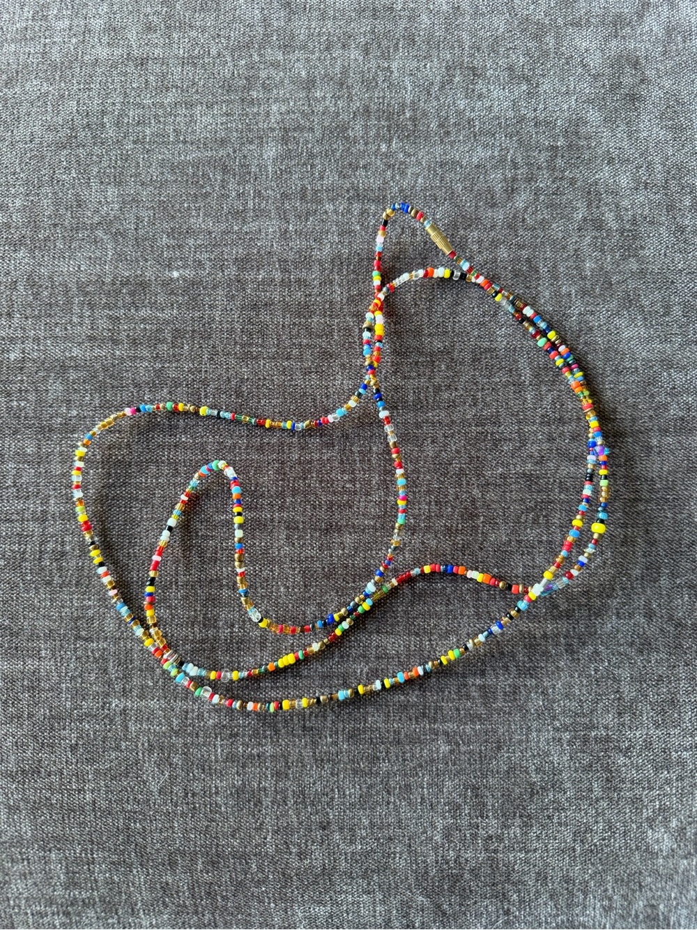 Beaded layering necklace